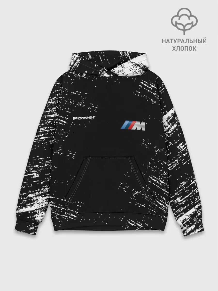 Худи мужской база хлопок / BMW