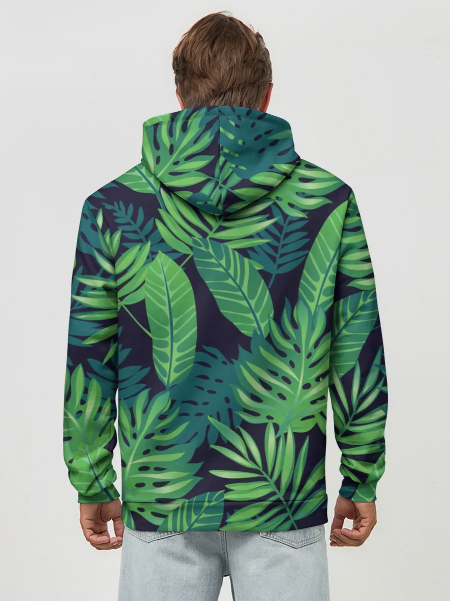 Худи мужской база хлопок / Тропики