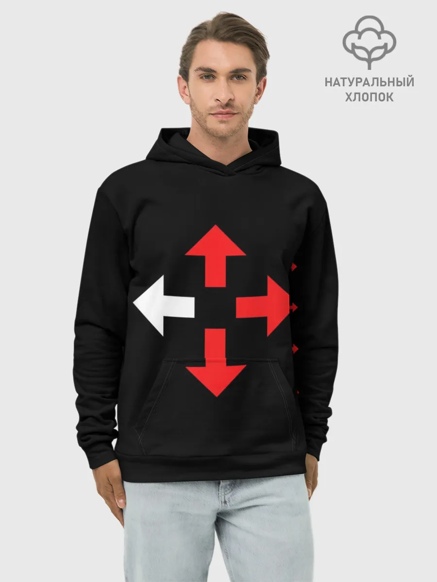 Худи мужской база хлопок / Three Days Grace