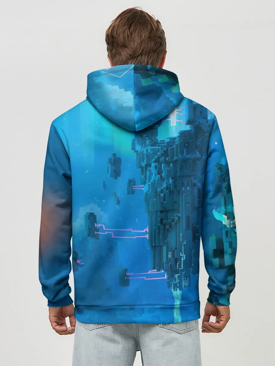 Худи мужской база хлопок / Minecraft / Майнкрафт