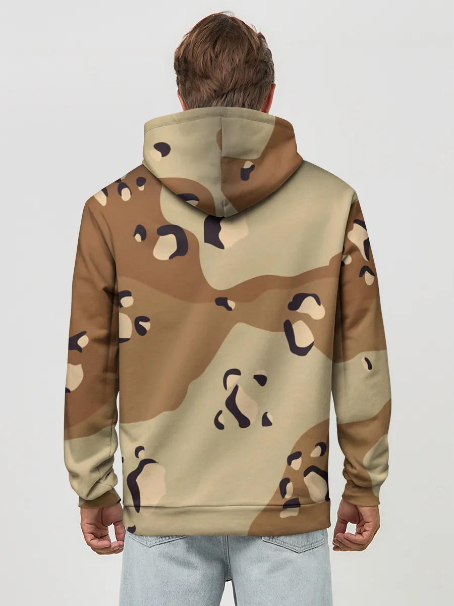 Худи мужской база хлопок / ПОЛЕВОЙ АРМЕЙСКИЙ