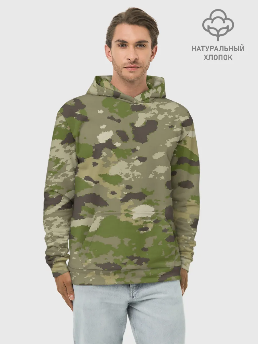 Худи мужской база хлопок / CAMOUFLAGE