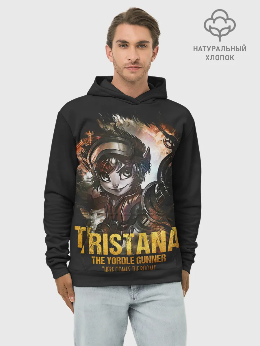 Худи мужской база хлопок / Tristana