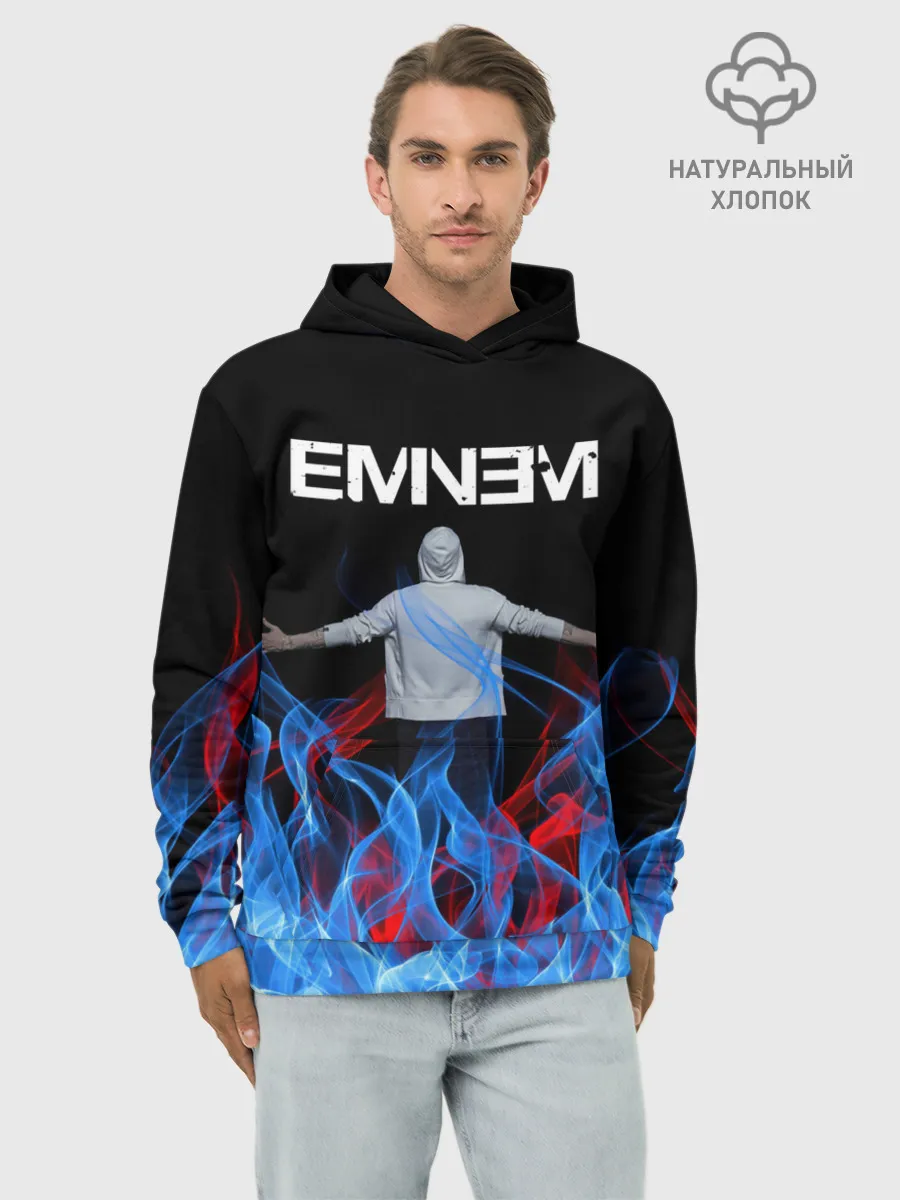 Худи мужской база хлопок / EMINEM.