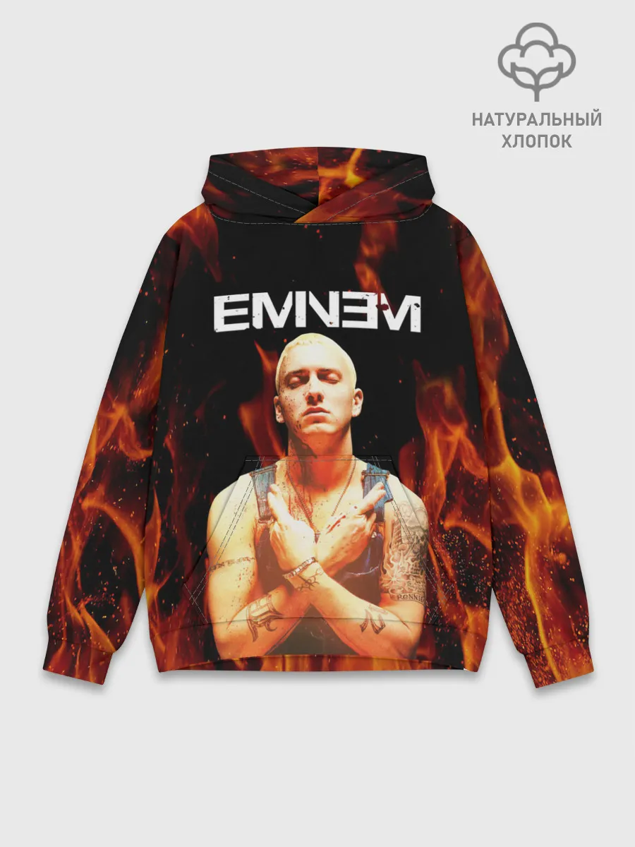 Худи мужской база хлопок / EMINEM.