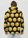 Худи мужской база хлопок / New Emoji