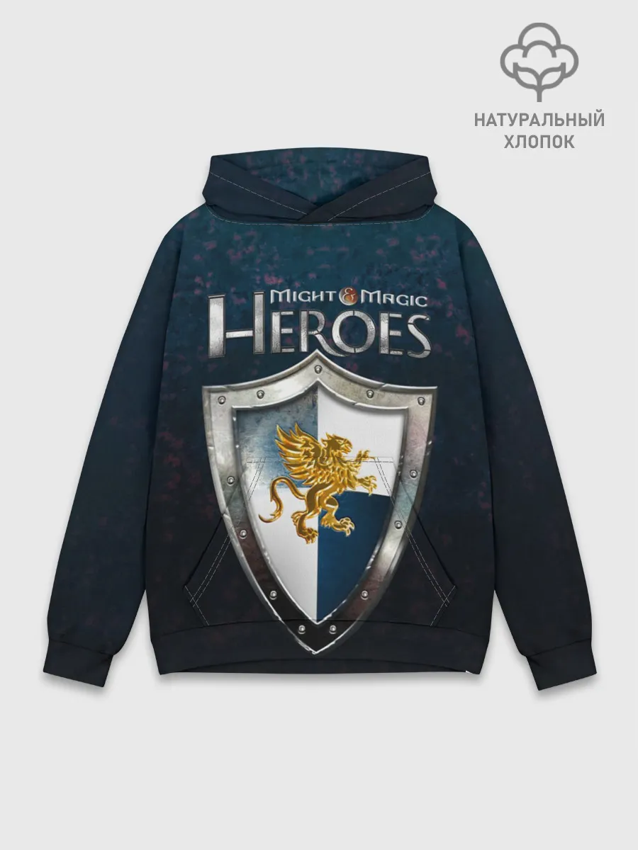 Худи мужской база хлопок / Heroes of Might and Magic
