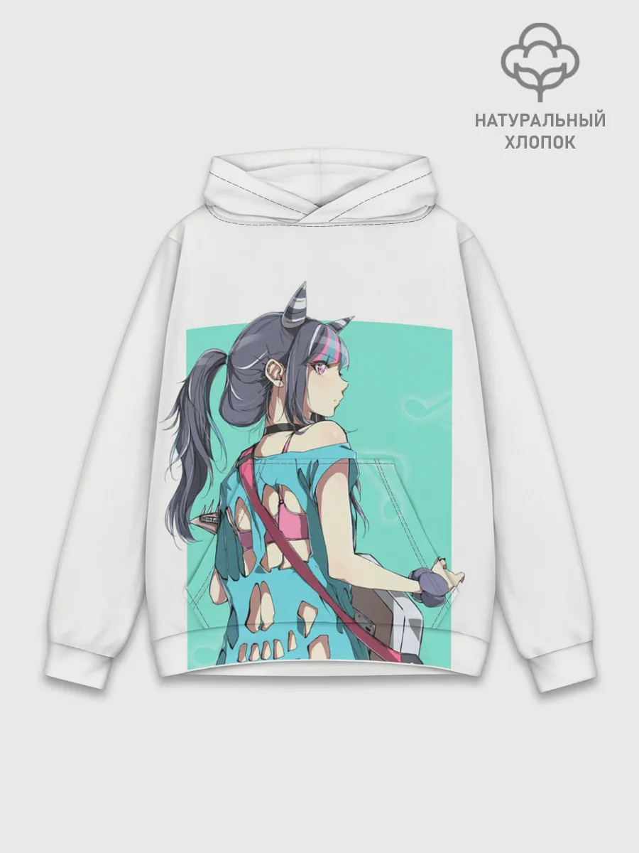 Худи мужской база хлопок / Ibuki Mioda