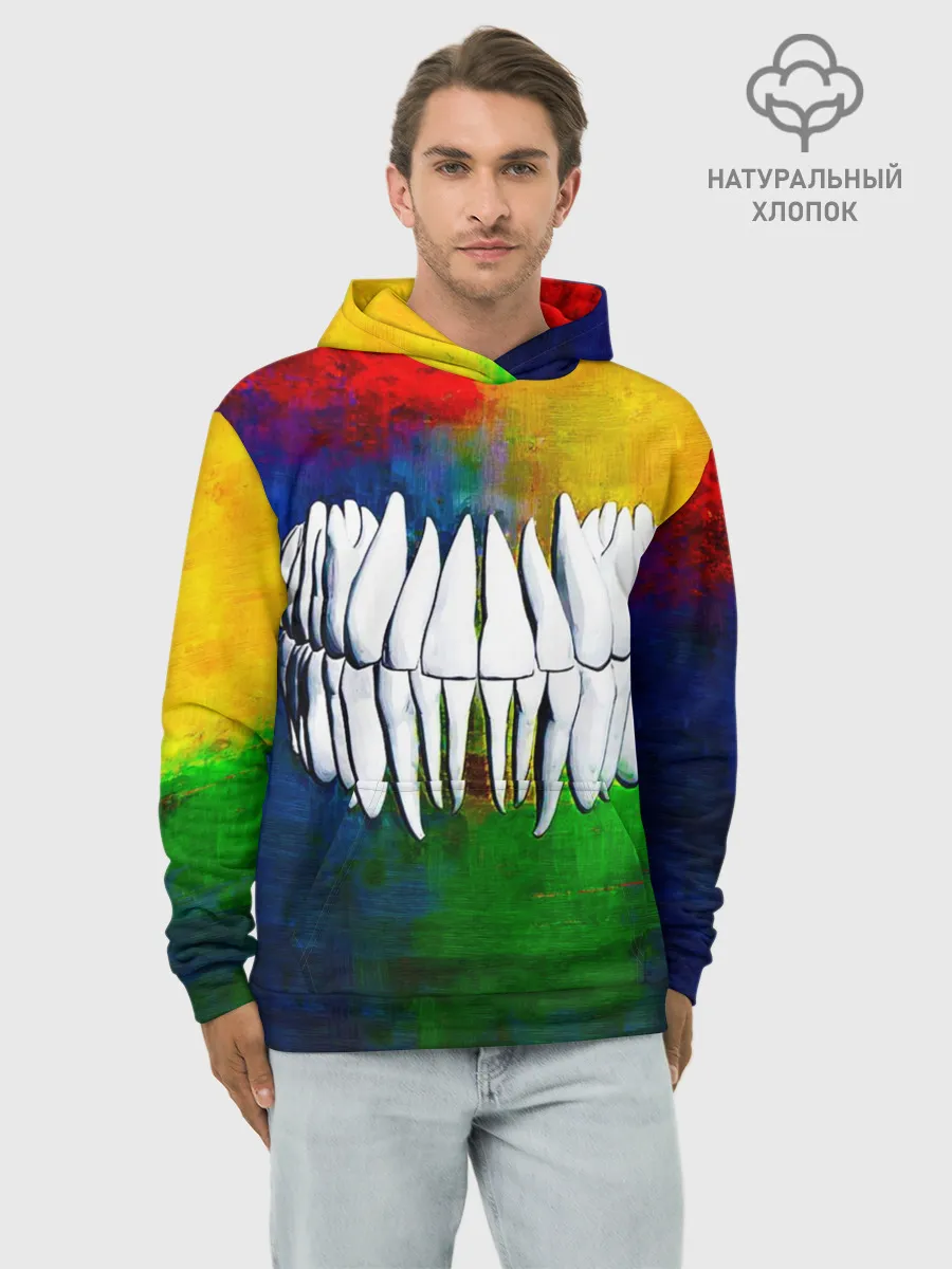 Худи мужской база хлопок / Dentist