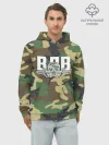 Худи мужской база хлопок / ВДВ камуфляж