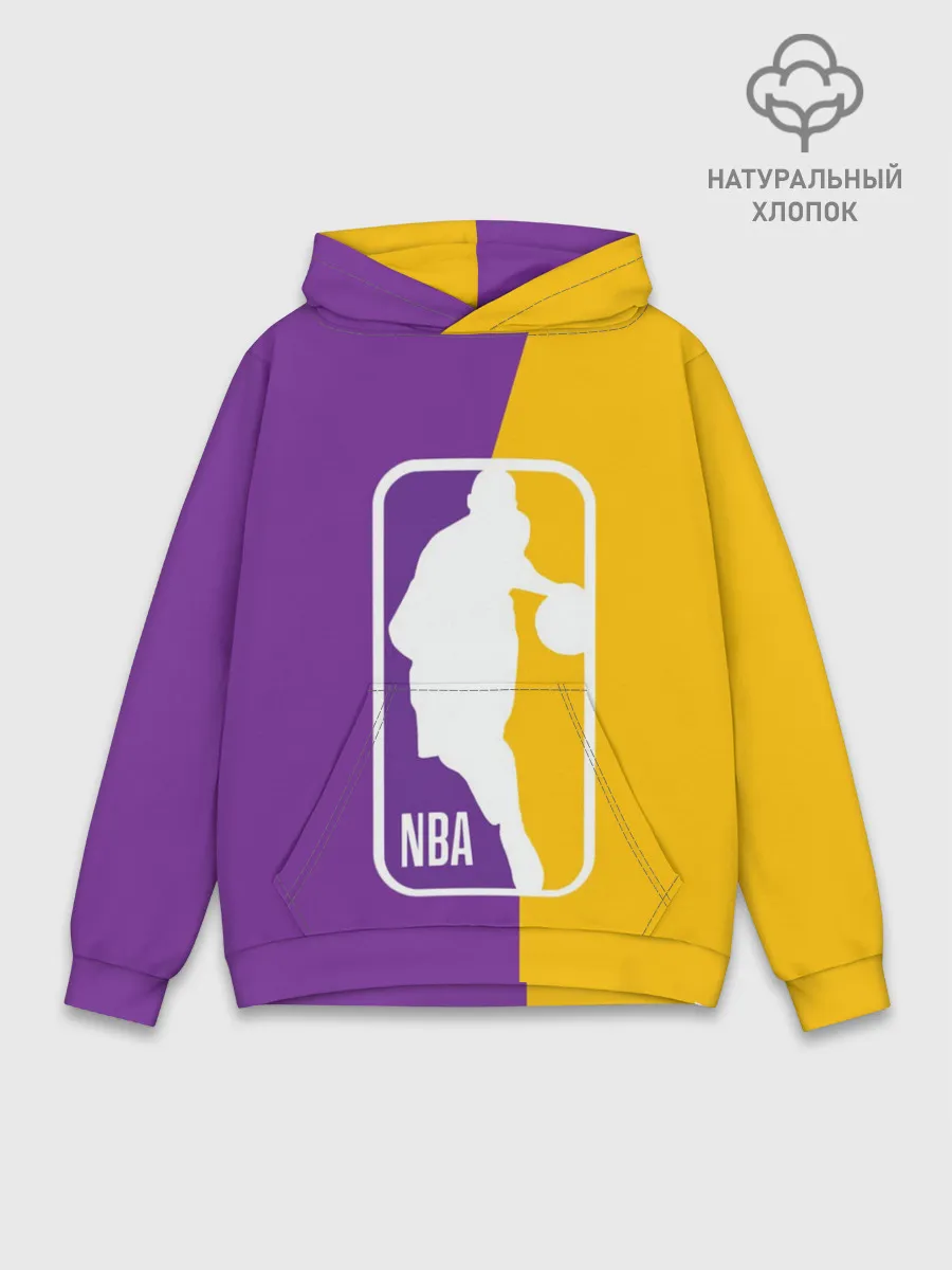 Худи мужской база хлопок / NBA Kobe Bryant