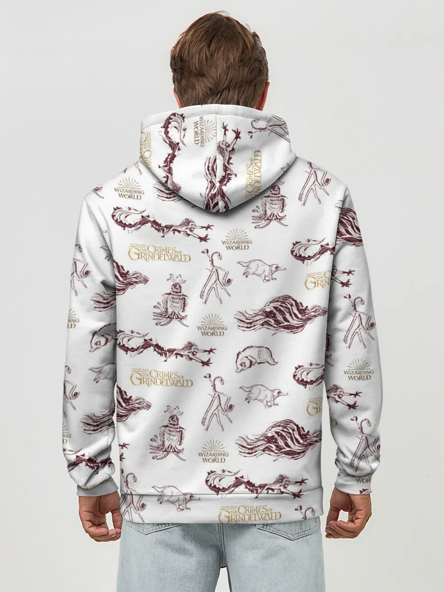 Худи мужской база хлопок / Fantastic Beasts