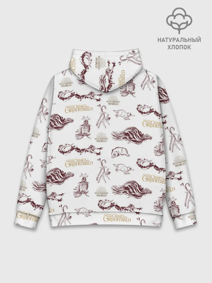 Худи мужской база хлопок / Fantastic Beasts