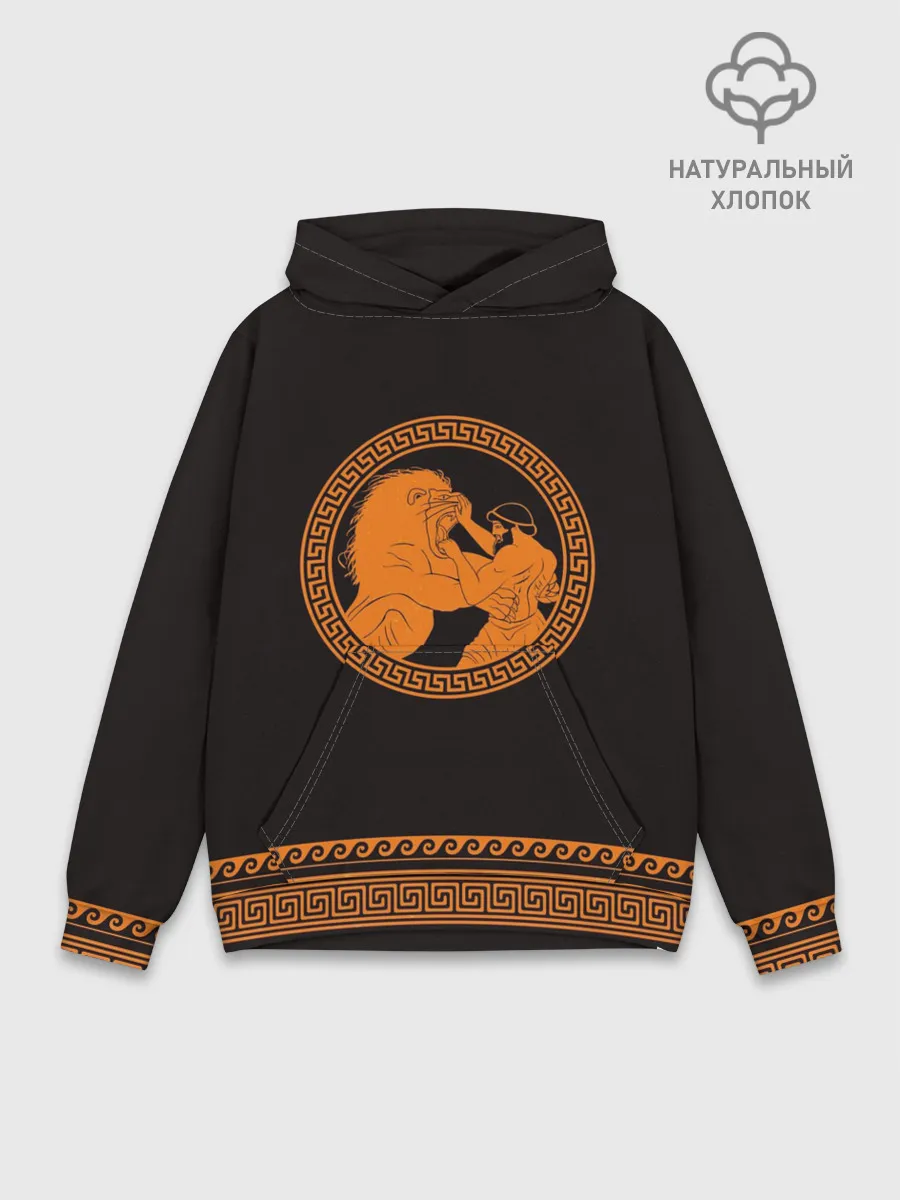 Худи мужской база хлопок / Греко-римская борьба