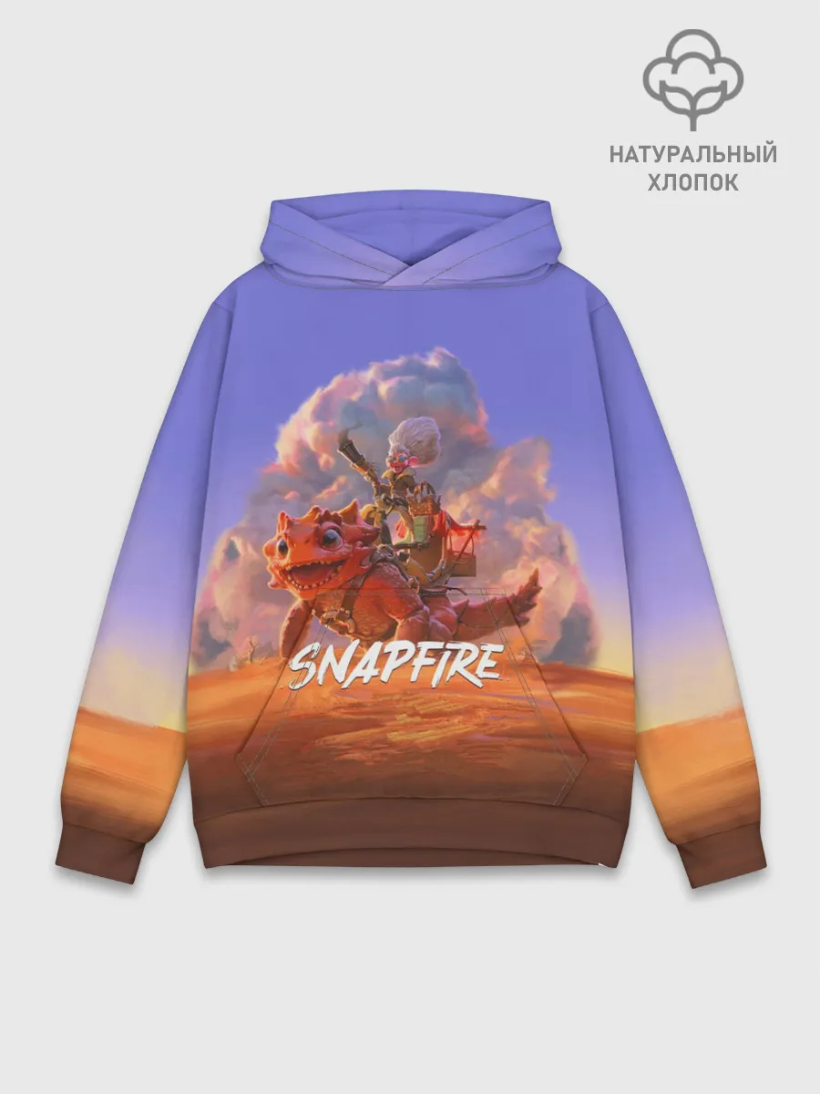 Худи мужской база хлопок / Snapfire
