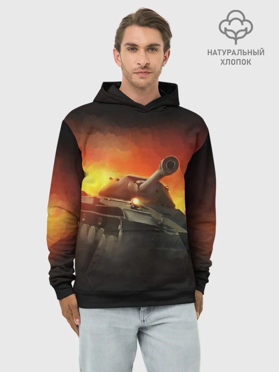 Худи мужской база хлопок / Tank