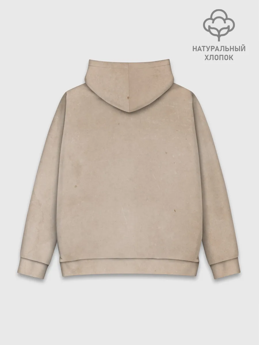 Худи мужской база хлопок / Военный