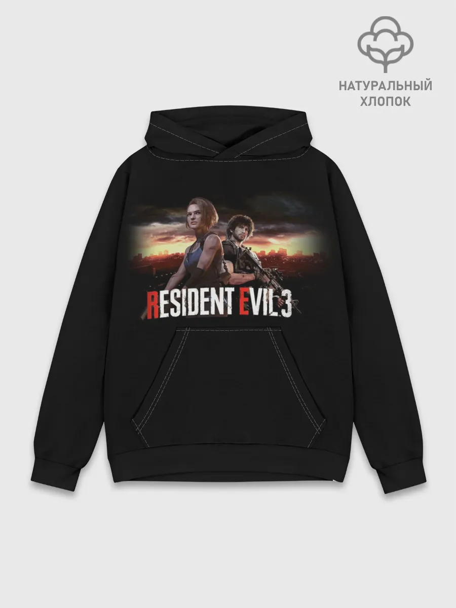 Худи мужской база хлопок / Resident Evil 3