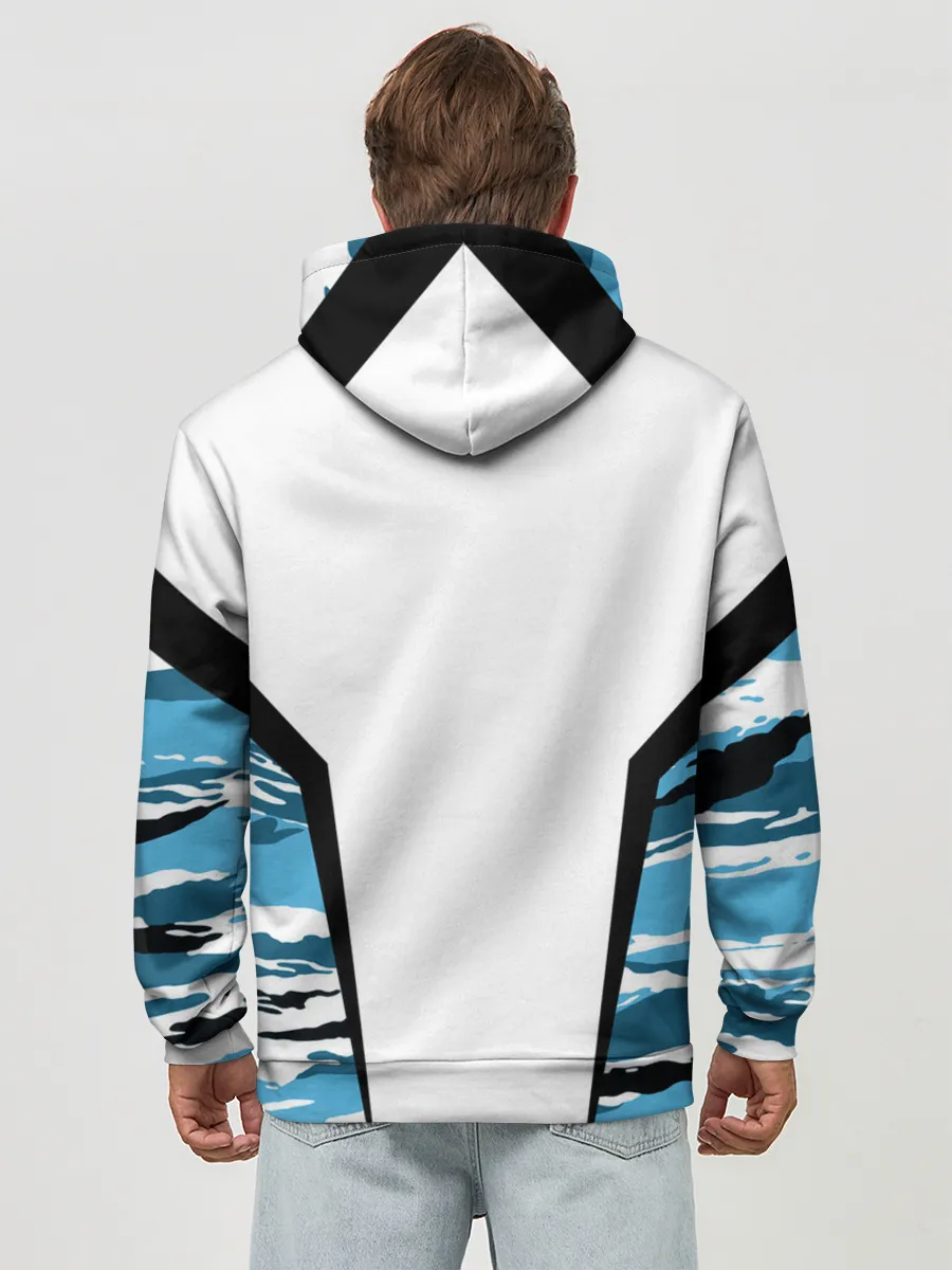 Худи мужской база хлопок / ВМФ России камуфляж