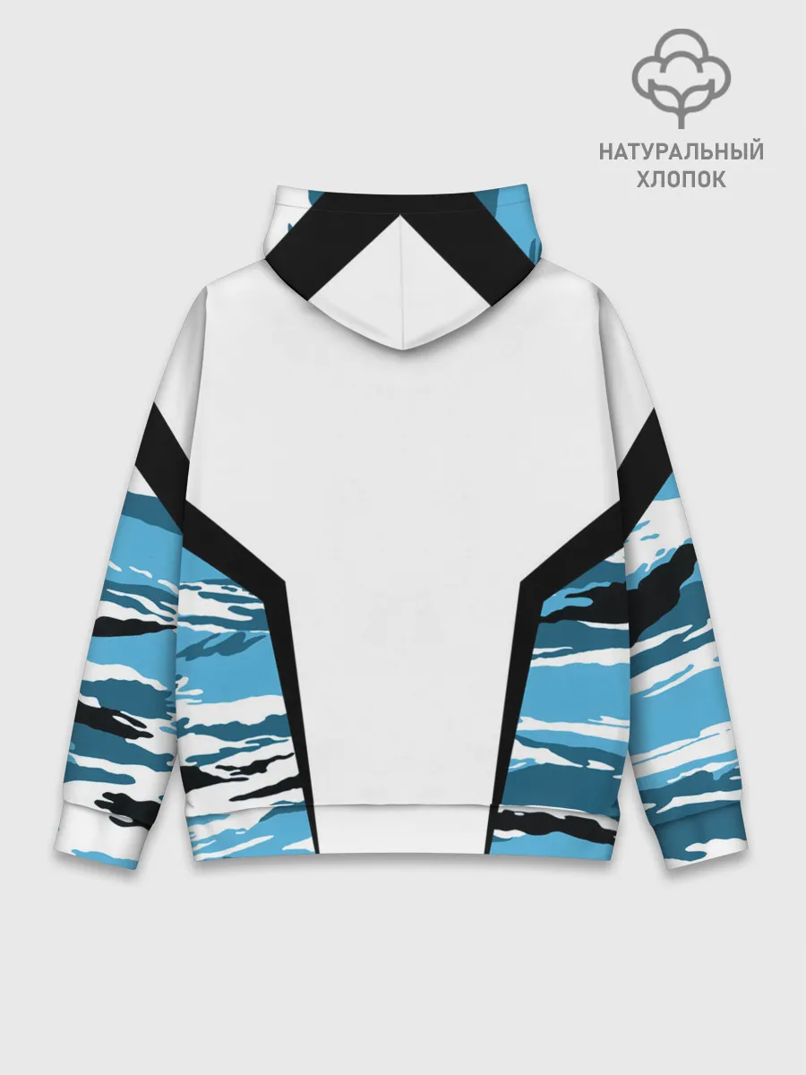 Худи мужской база хлопок / ВМФ России камуфляж