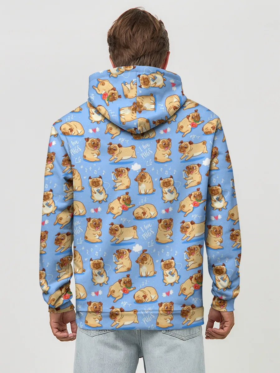 Худи мужской база хлопок / Best Friends