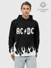 Худи мужской база хлопок / AC DC