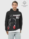 Худи мужской база хлопок / Muhammad Ali