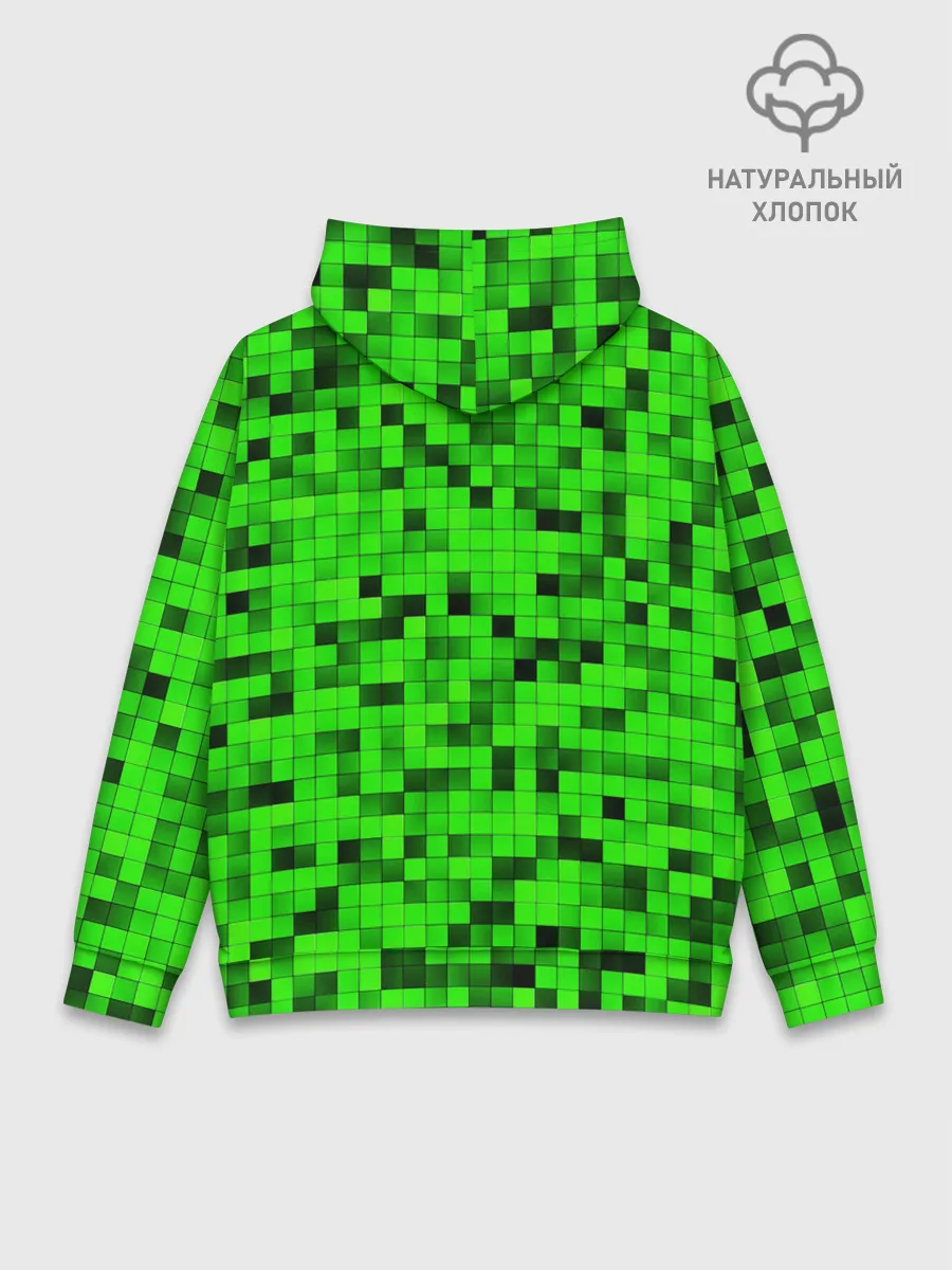 Худи мужской база хлопок / MINECRAFT