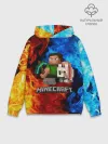 Худи мужской база хлопок / MINECRAFT