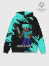 Худи мужской база хлопок / MINECRAFT