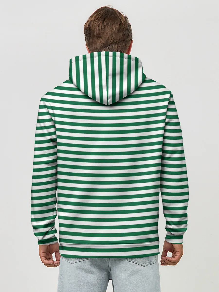 Худи мужской база хлопок / Тельняшка пограничных войск