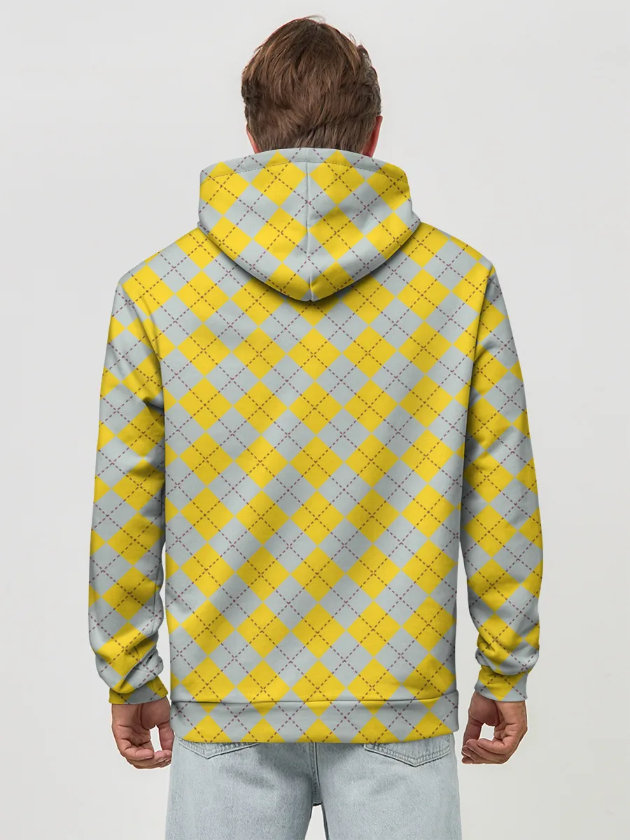 Худи мужской база хлопок / Coat of Hufflepuff