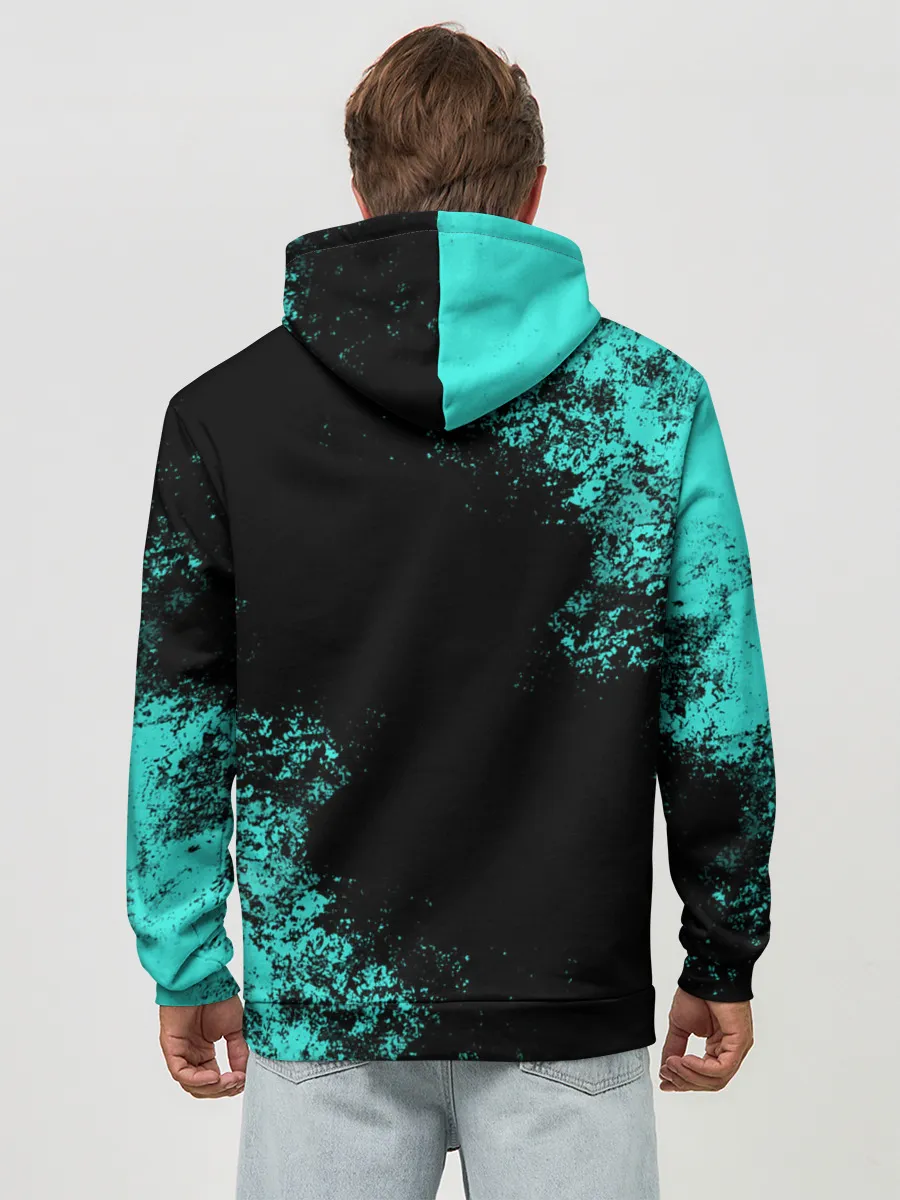 Худи мужской база хлопок / MINECRAFT