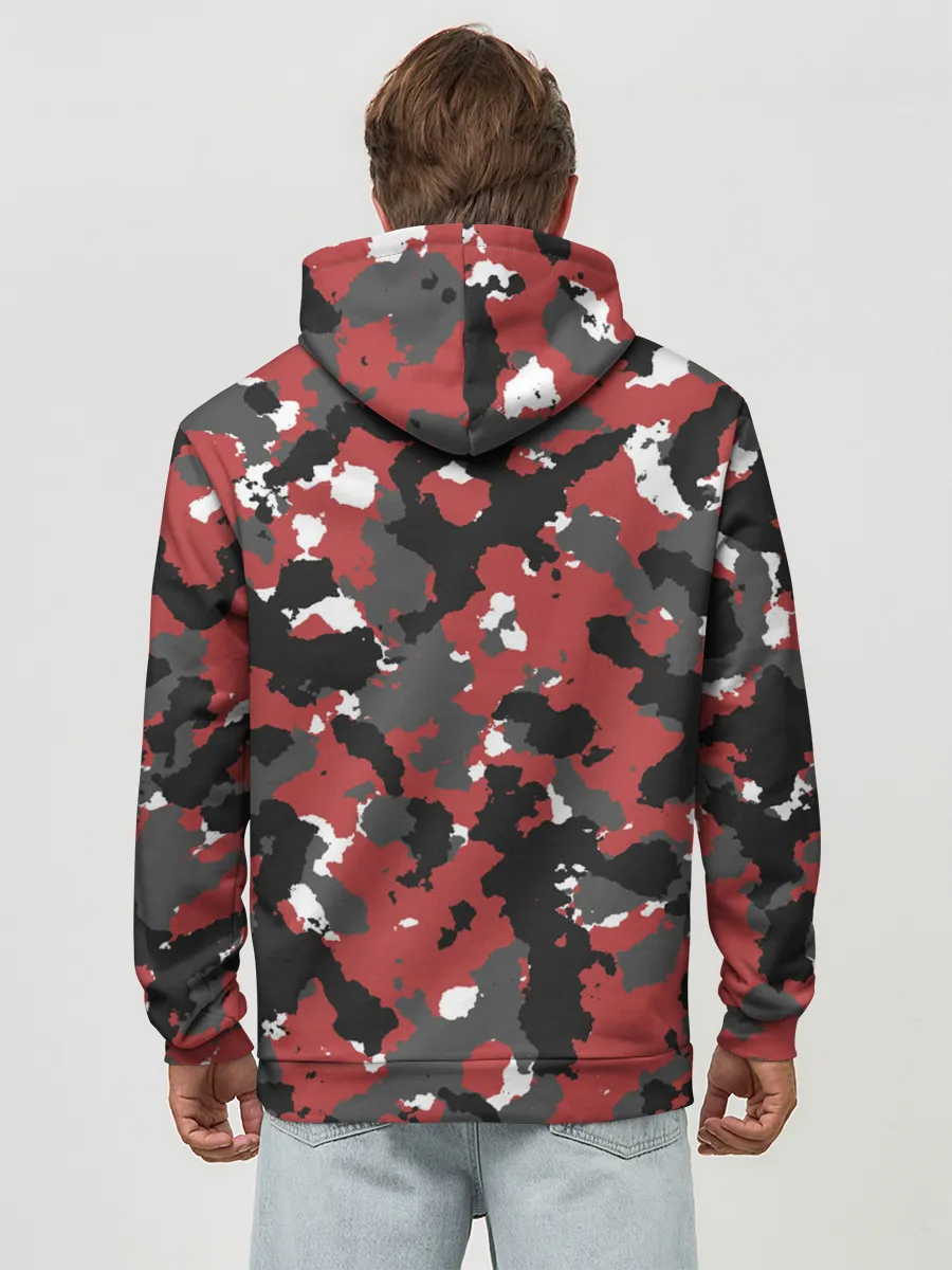 Худи мужской база хлопок / КАМУФЛЯЖ