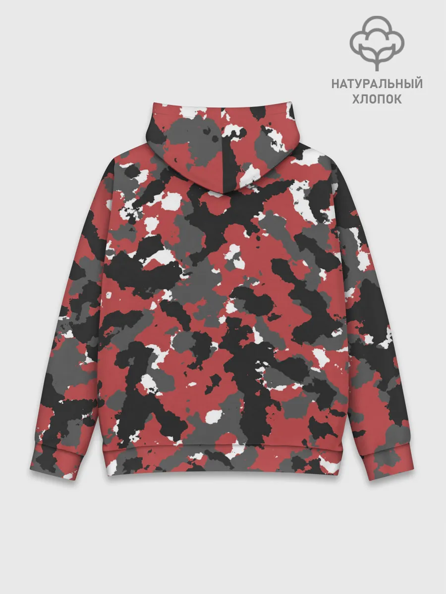 Худи мужской база хлопок / КАМУФЛЯЖ