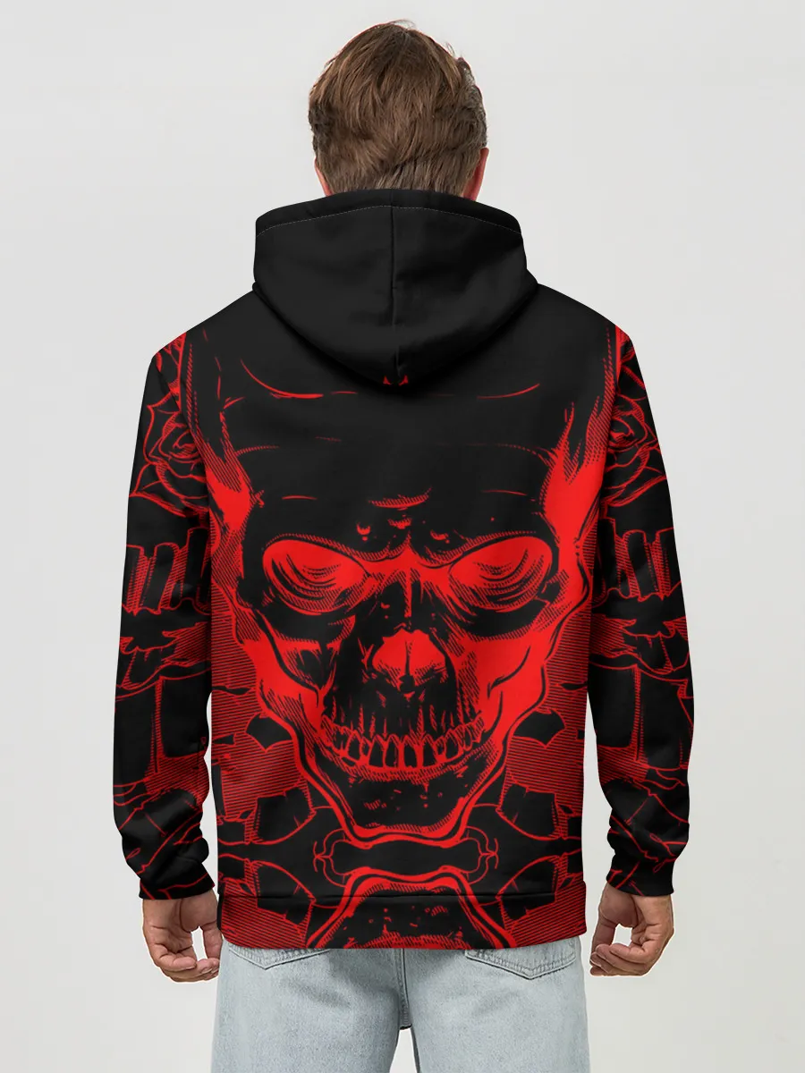 Худи мужской база хлопок / AC/DC