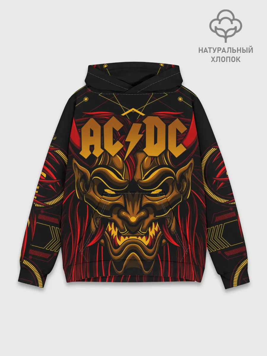 Худи мужской база хлопок / AC/DC