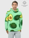Худи мужской база хлопок / АВАКАДО