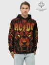 Худи мужской база хлопок / AC/DC