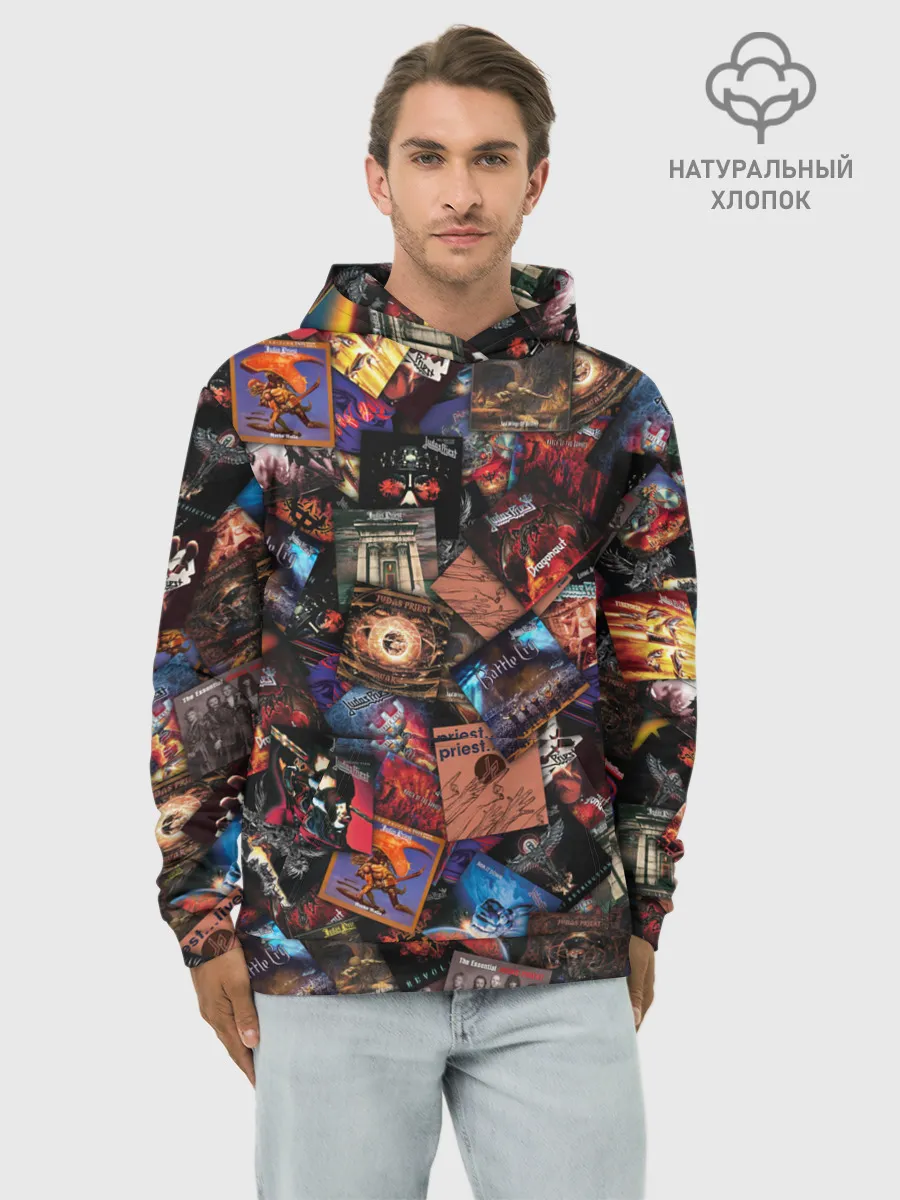 Худи мужской база хлопок / Judas Priest Дискография