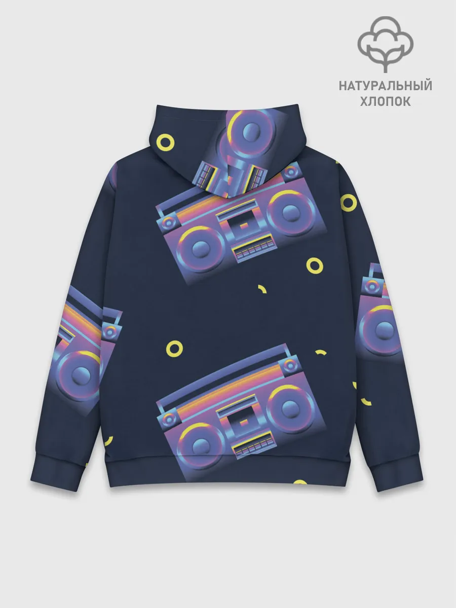 Худи мужской база хлопок / Retro style