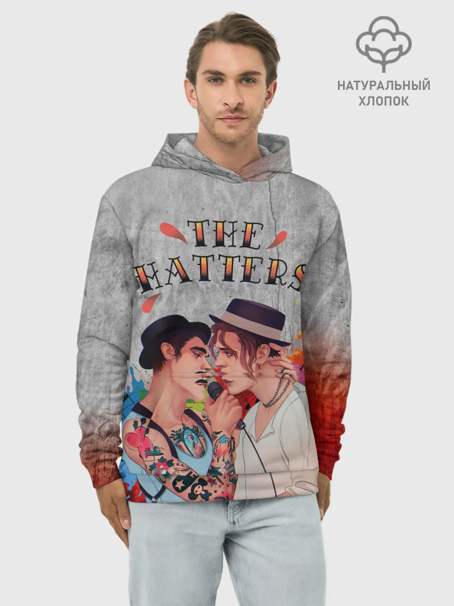 Худи мужской база хлопок / THE HATTERS
