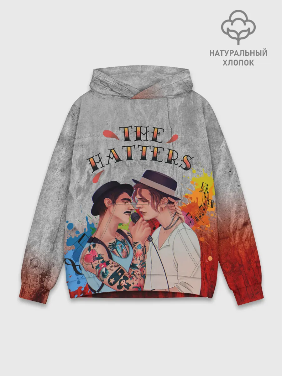 Худи мужской база хлопок / THE HATTERS