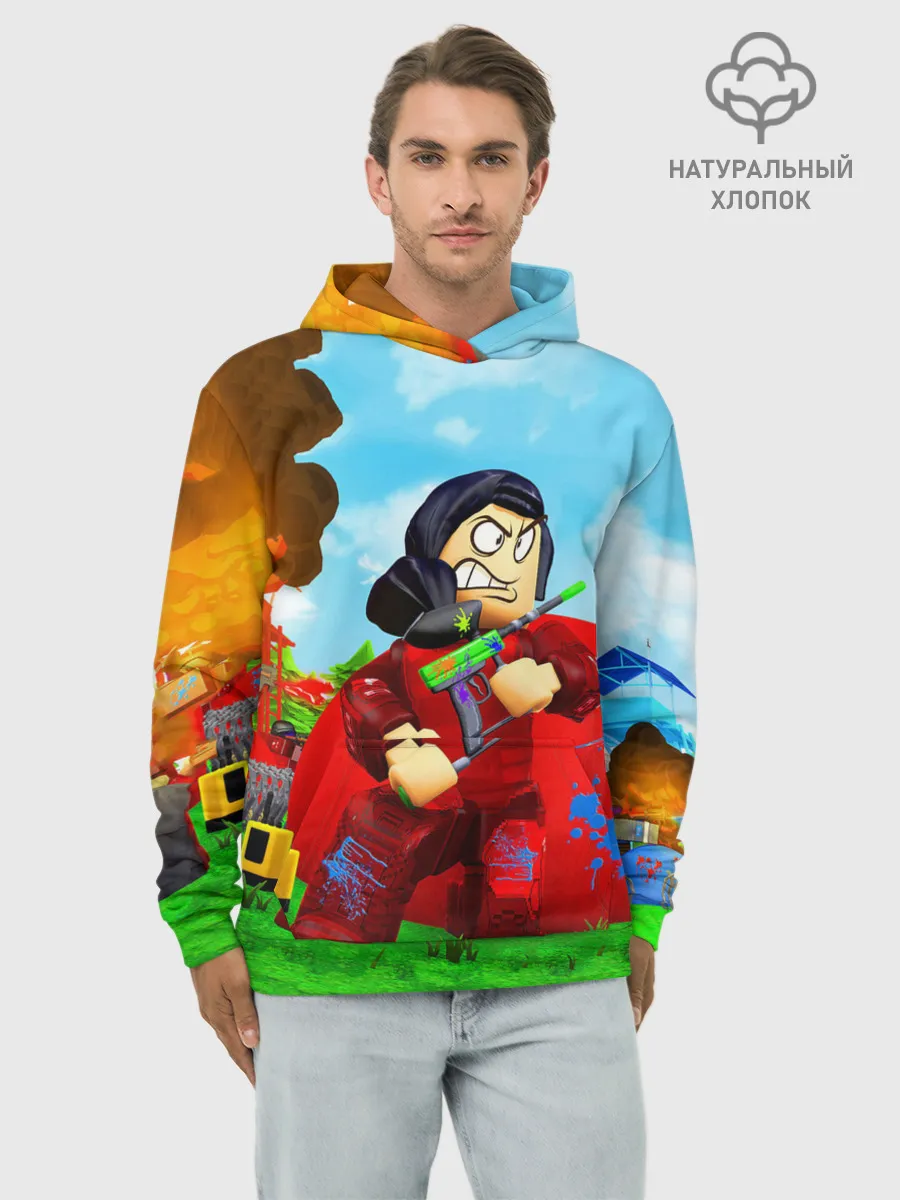 Худи мужской база хлопок / ROBLOX