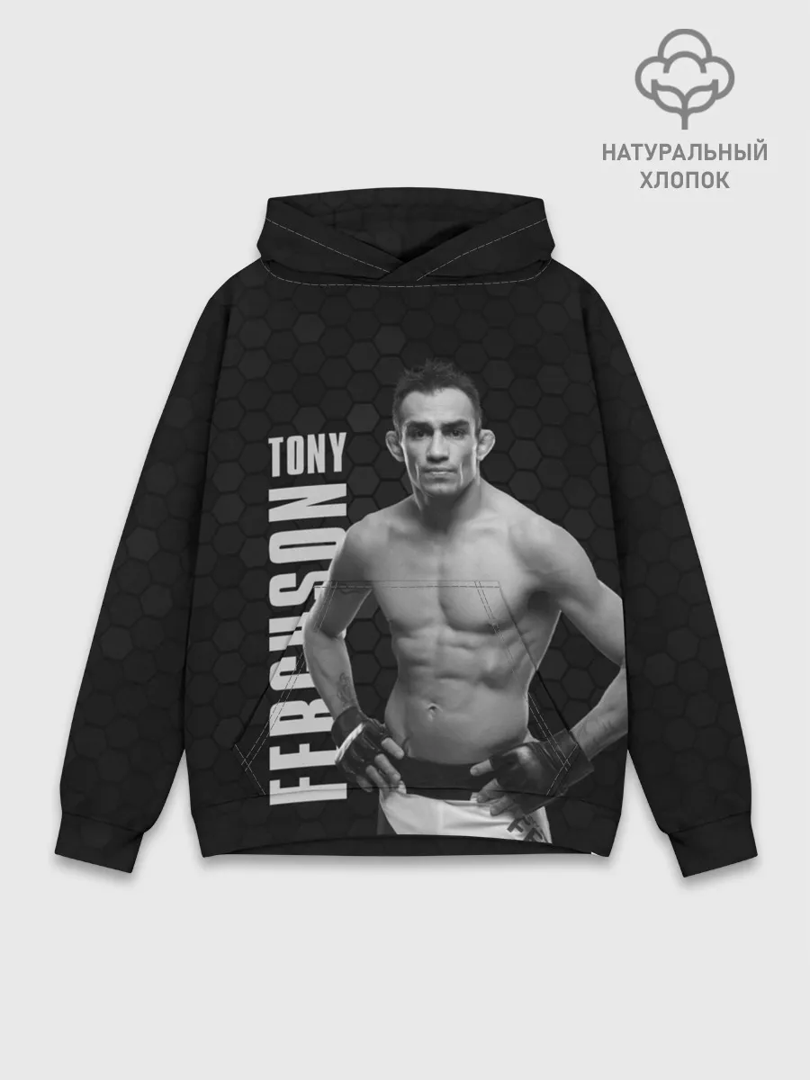 Худи мужской база хлопок / EL CUCUY Tony Ferguson