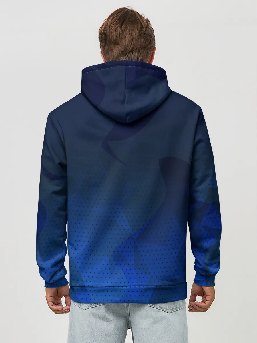 Худи мужской база хлопок / Blue Point