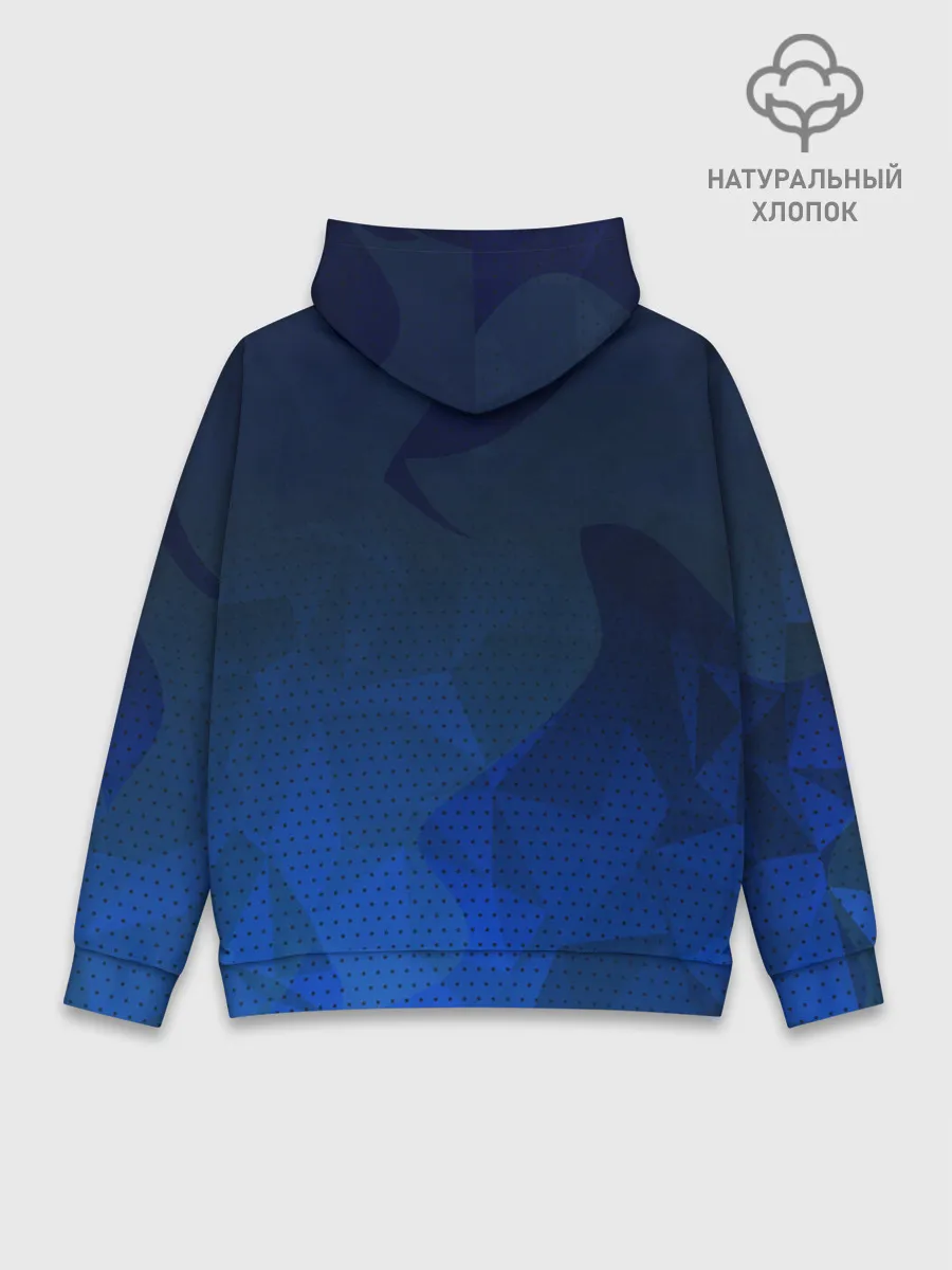 Худи мужской база хлопок / Blue Point