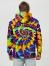 Худи мужской база хлопок / TIE-DYE COLOR