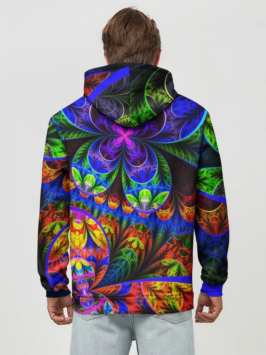 Худи мужской база хлопок / ABSTRACTION NEW