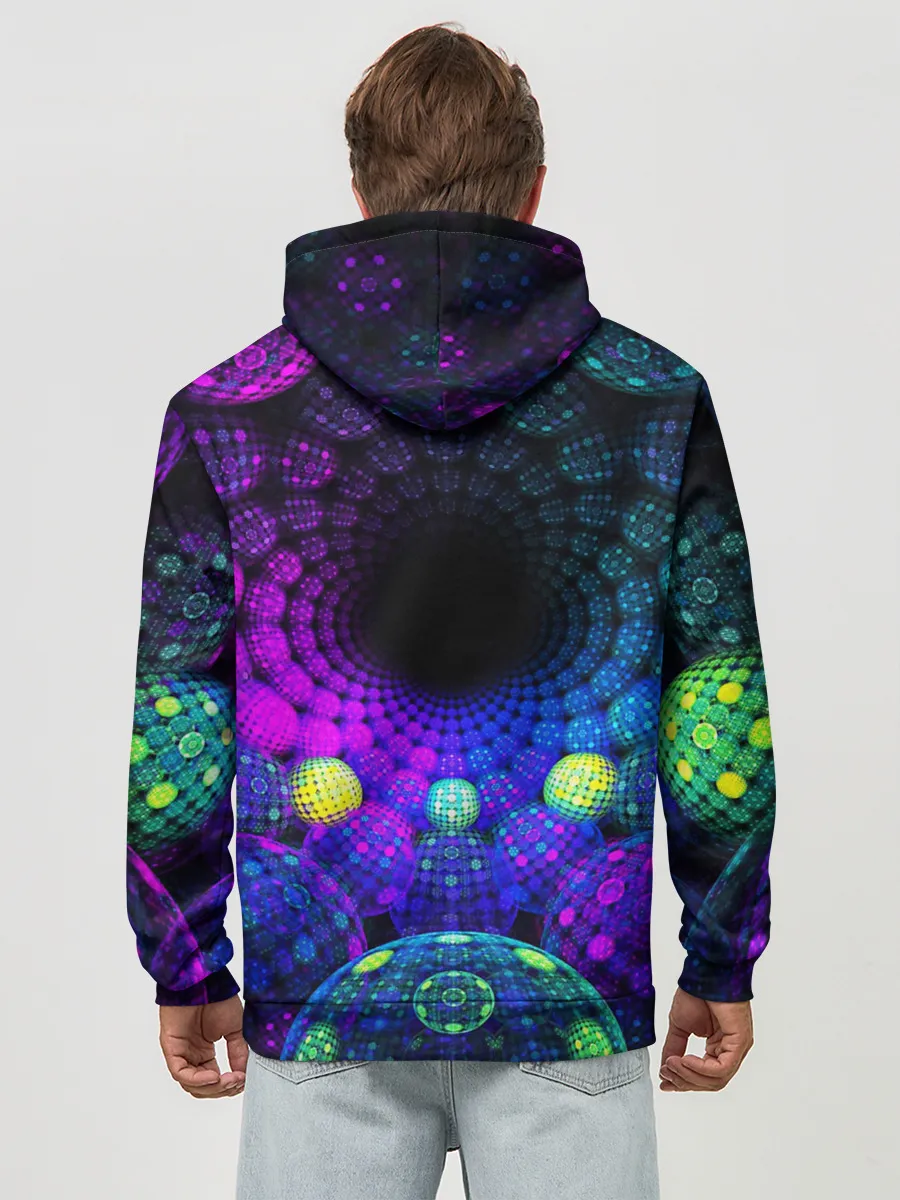 Худи мужской база хлопок / PSY NEON